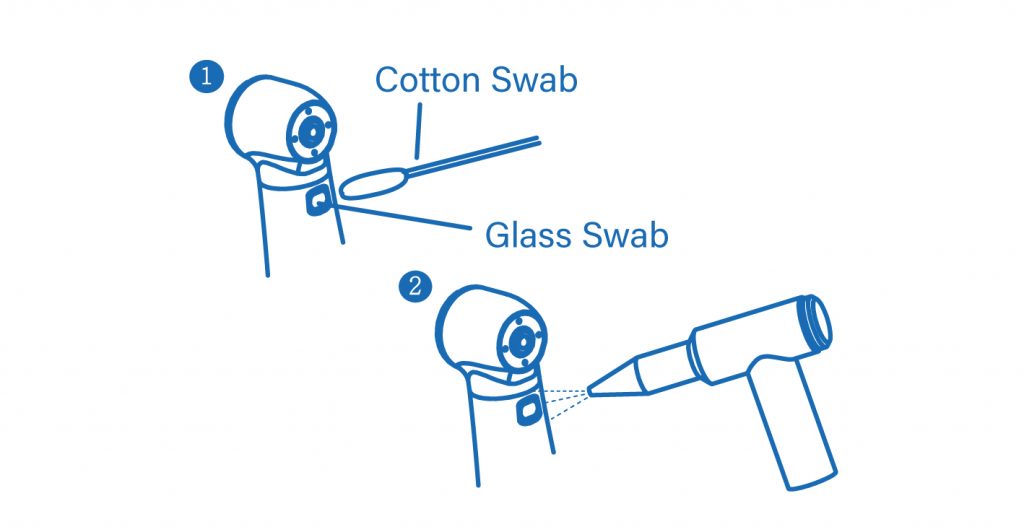 Use your dental handpiece correctly_clean the fiber optics